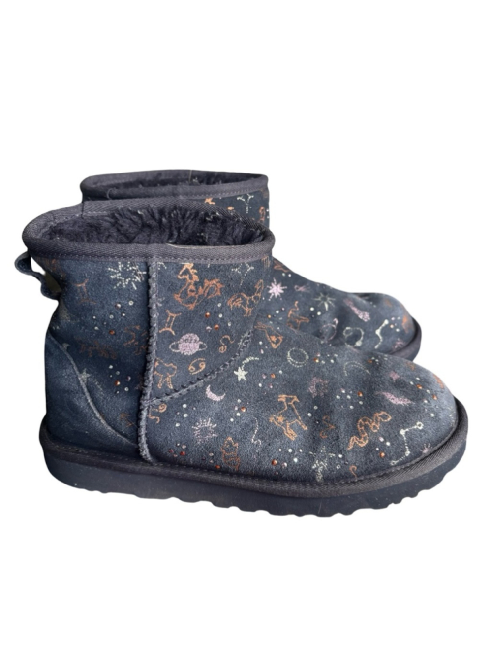 UGG Classic Mini "Zodiac" Boots Limited Edition- size 7